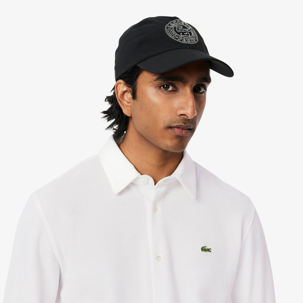 Áo Sơ Mi Lacoste Nam Ôm Dáng Chất Liệu Petit Piqué