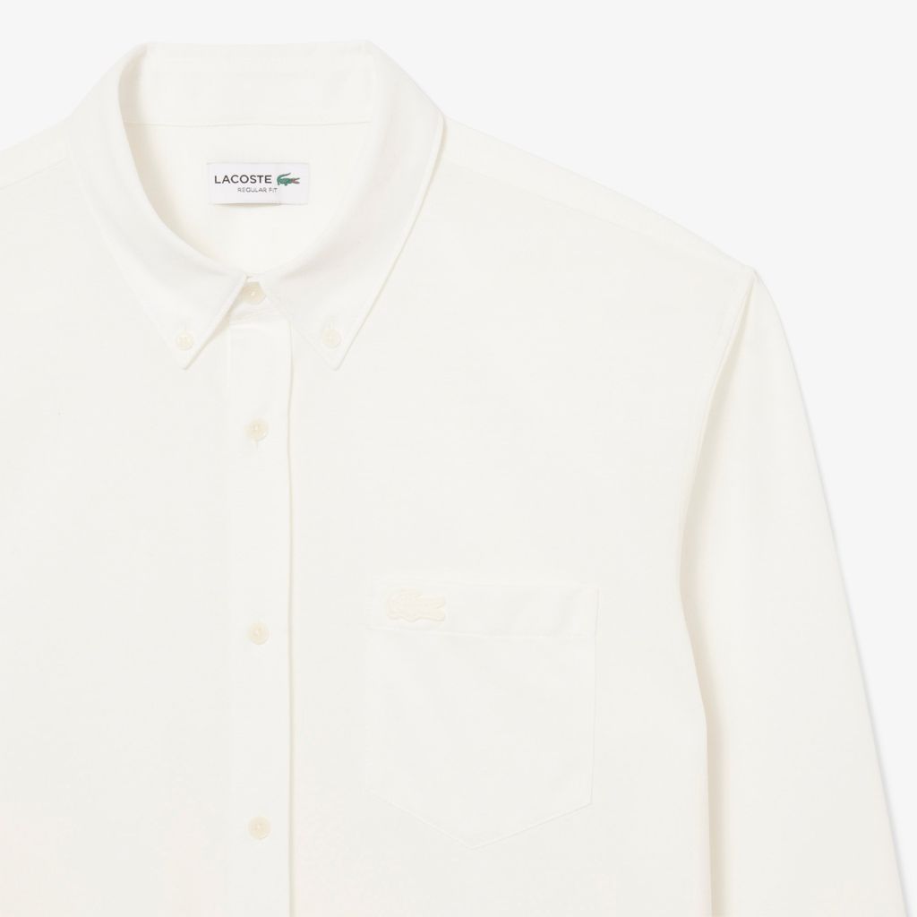 Áo Sơ Mi Lacoste Nam Dáng Suông Chất Liệu Cotton