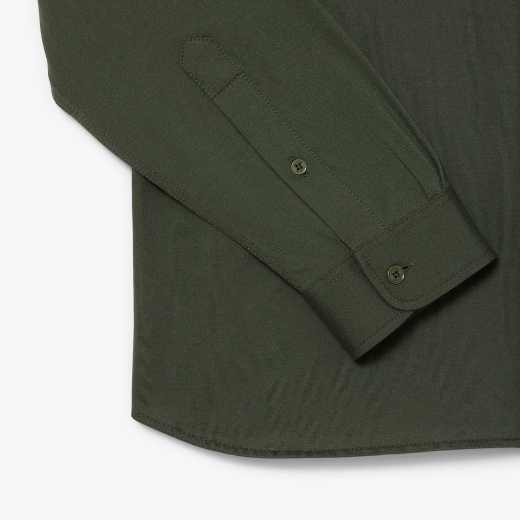 Áo Sơ Mi Lacoste Nam Dáng Suông Chất Liệu Cotton