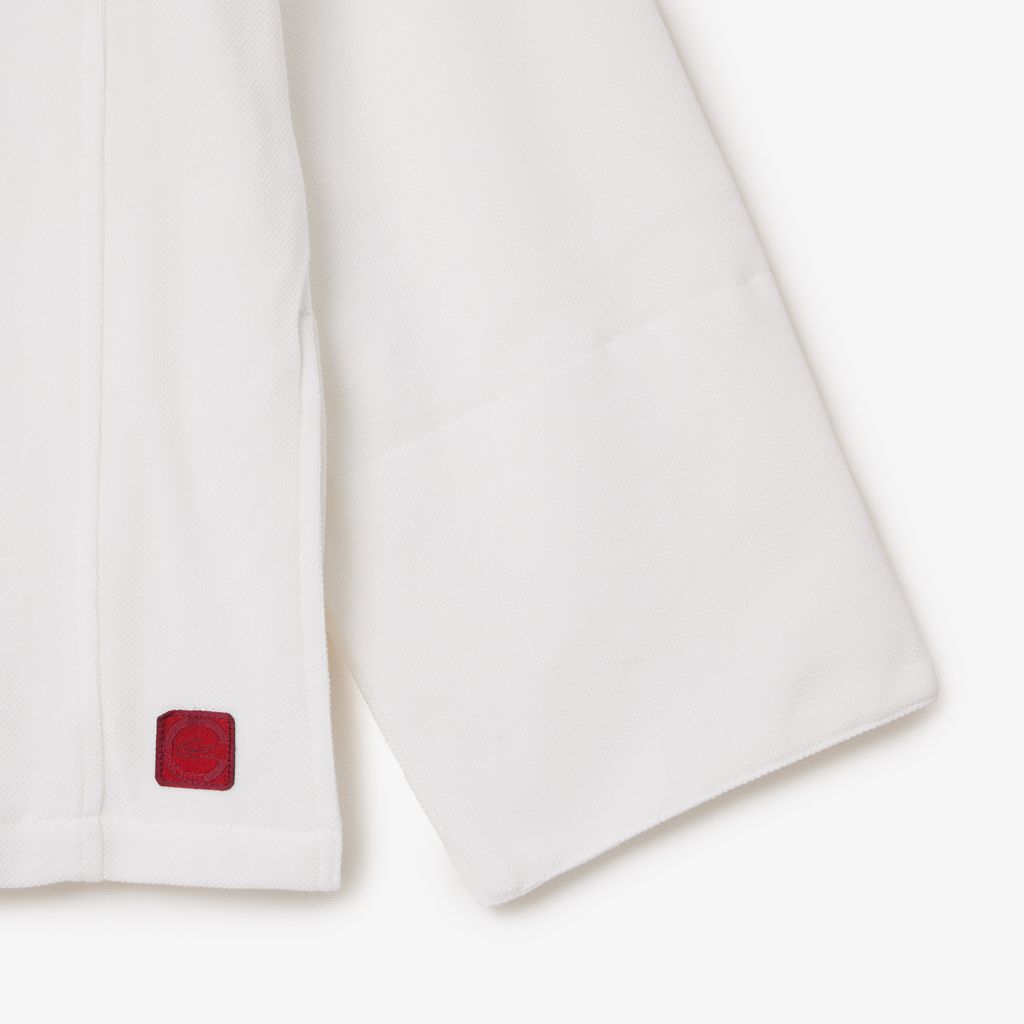 Áo Sơ Mi Lacoste Nam Lacoste x Clot Dáng Dài Nhiều Logo Thương Hiệu