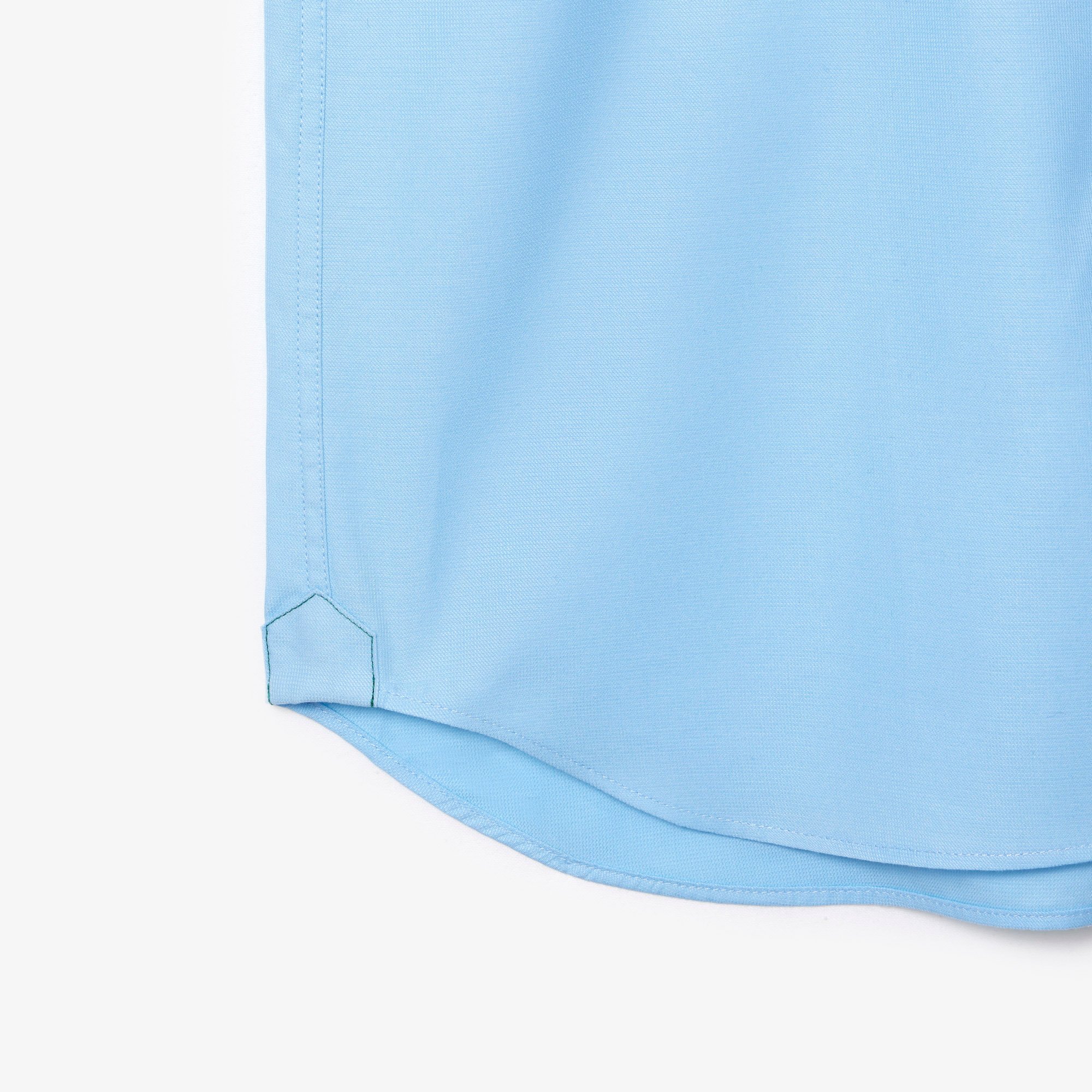 Áo Sơ Mi Lacoste Nam Dáng Suông Chất Liệu Poplin