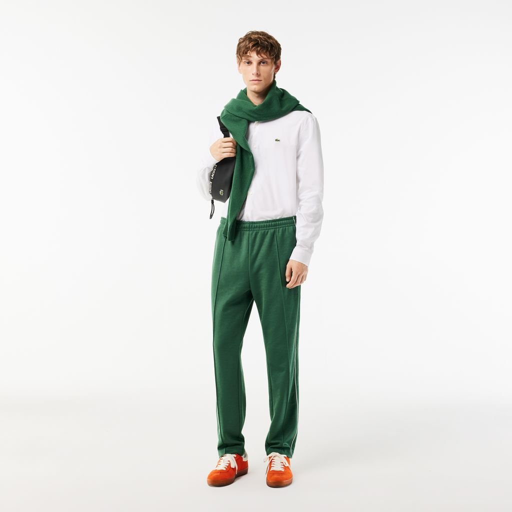 Áo Sơ Mi Lacoste Nam Dáng Ôm Chất Liệu Poplin Co Giãn
