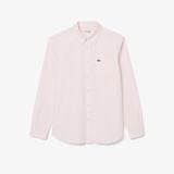 Áo Sơ Mi Lacoste Nam Dáng Suông Tay Dài Chất Liệu Oxford