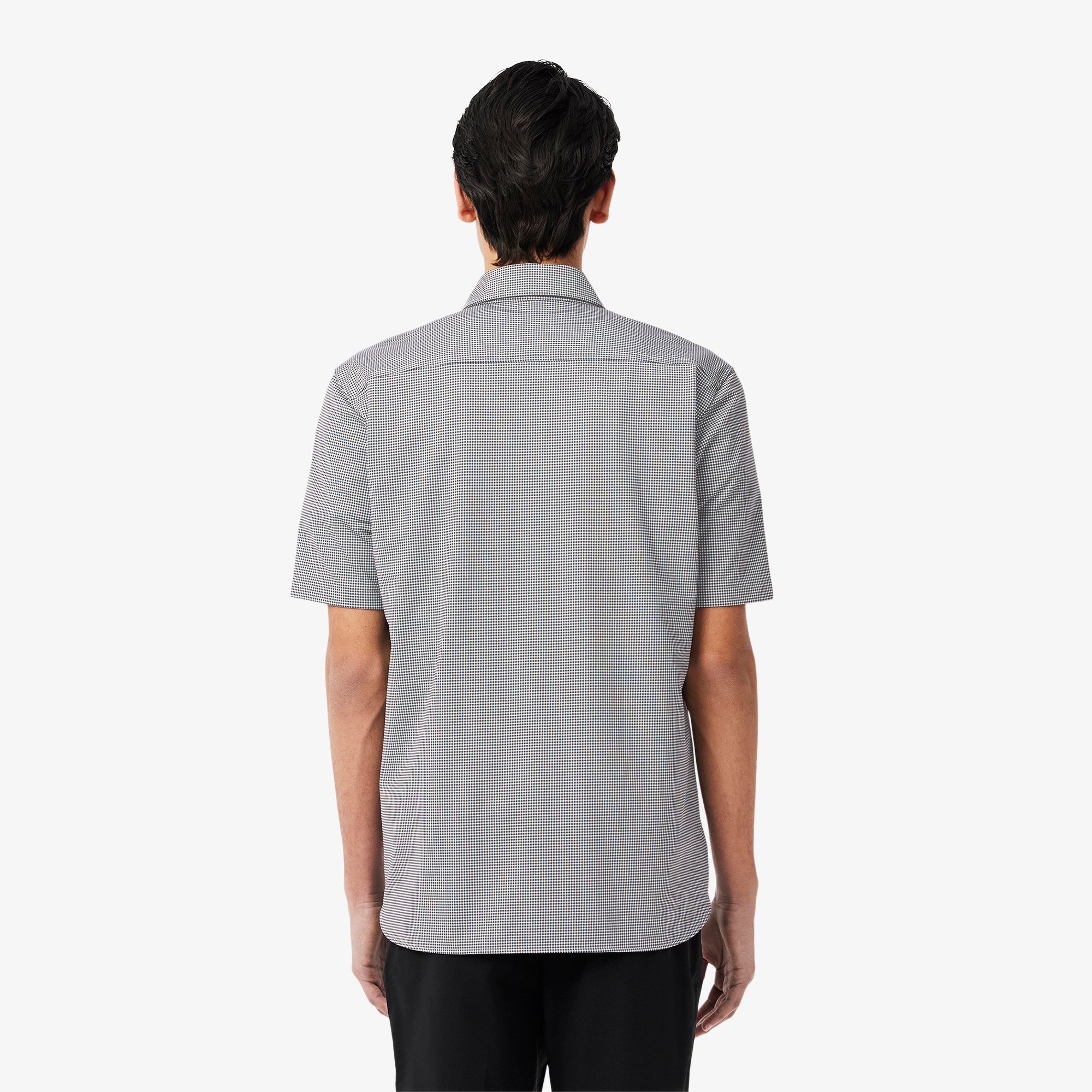 Áo Sơ Mi Lacoste Nam Họa Tiết Caro Nhỏ