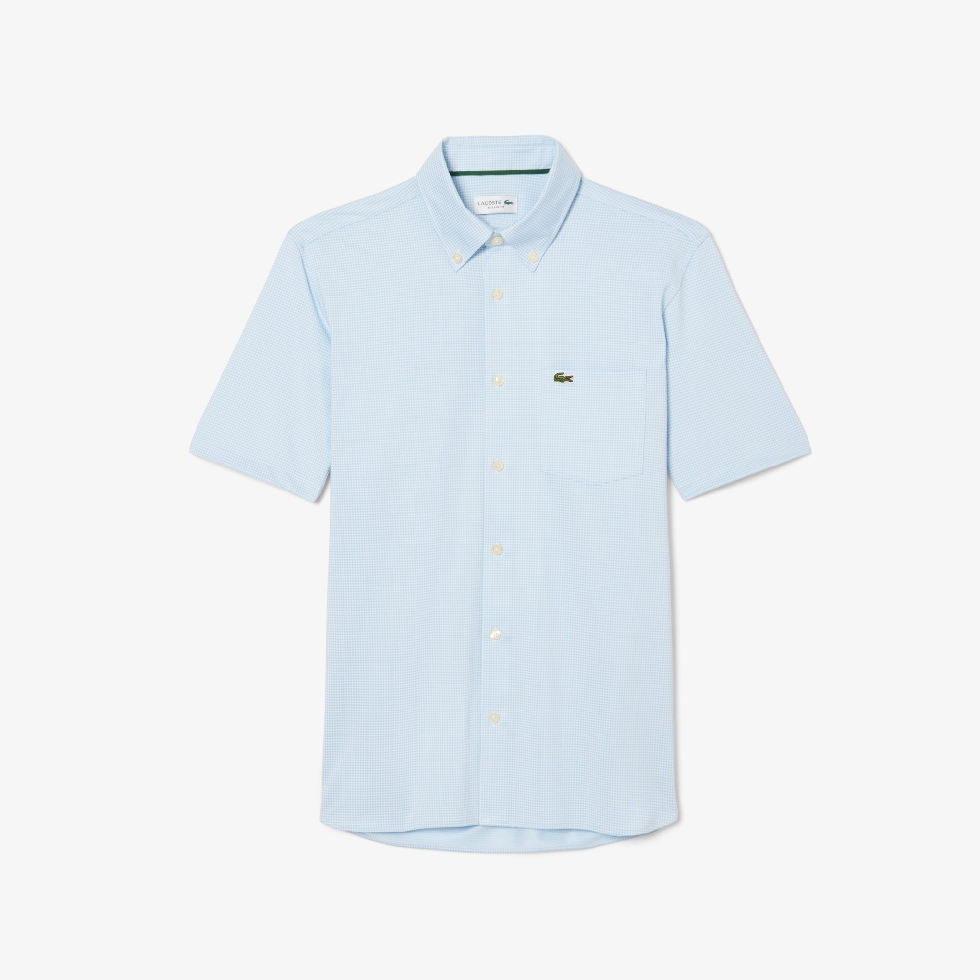 Áo Sơ Mi Lacoste Nam Họa Tiết Caro Nhỏ