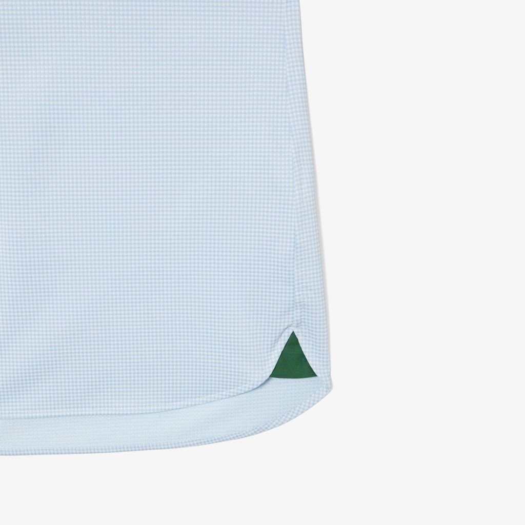 Áo Sơ Mi Lacoste Nam Họa Tiết Caro Nhỏ