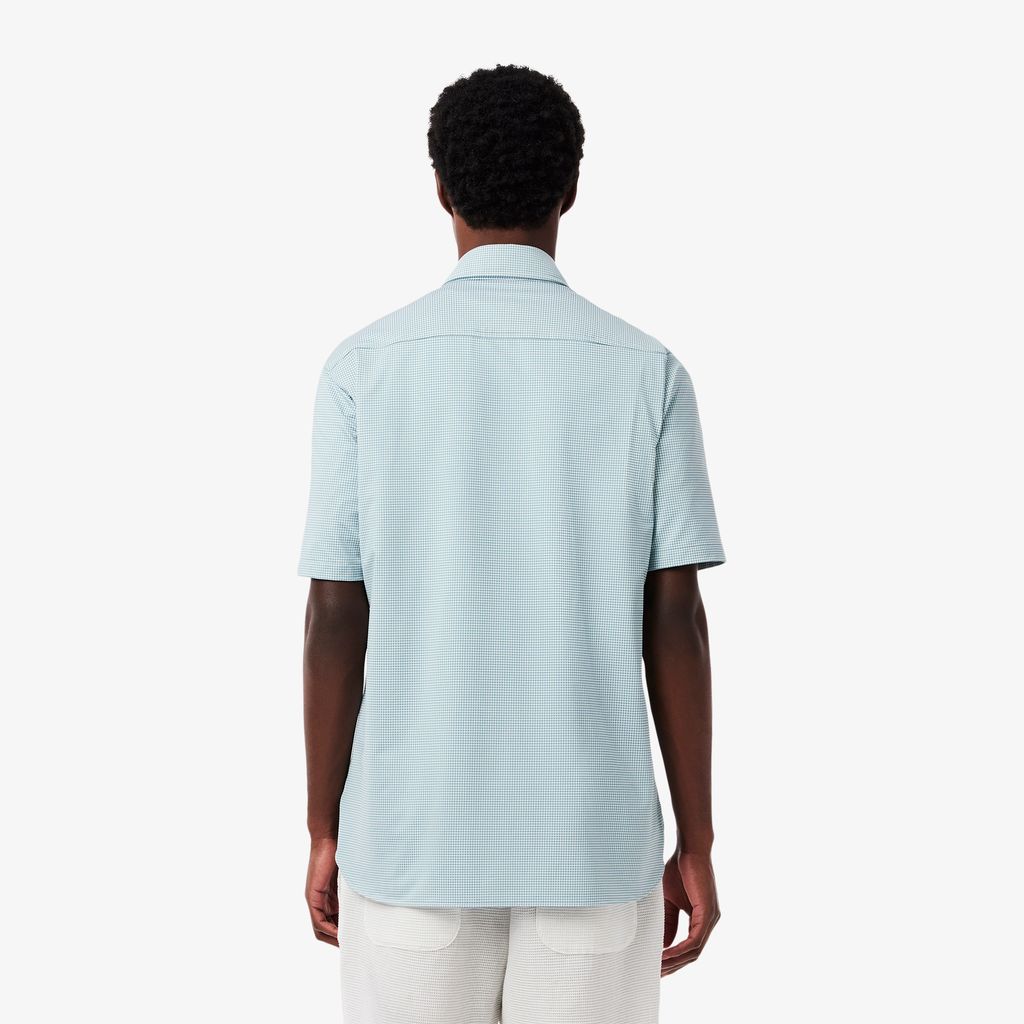 Áo Sơ Mi Lacoste Nam Họa Tiết Caro Nhỏ
