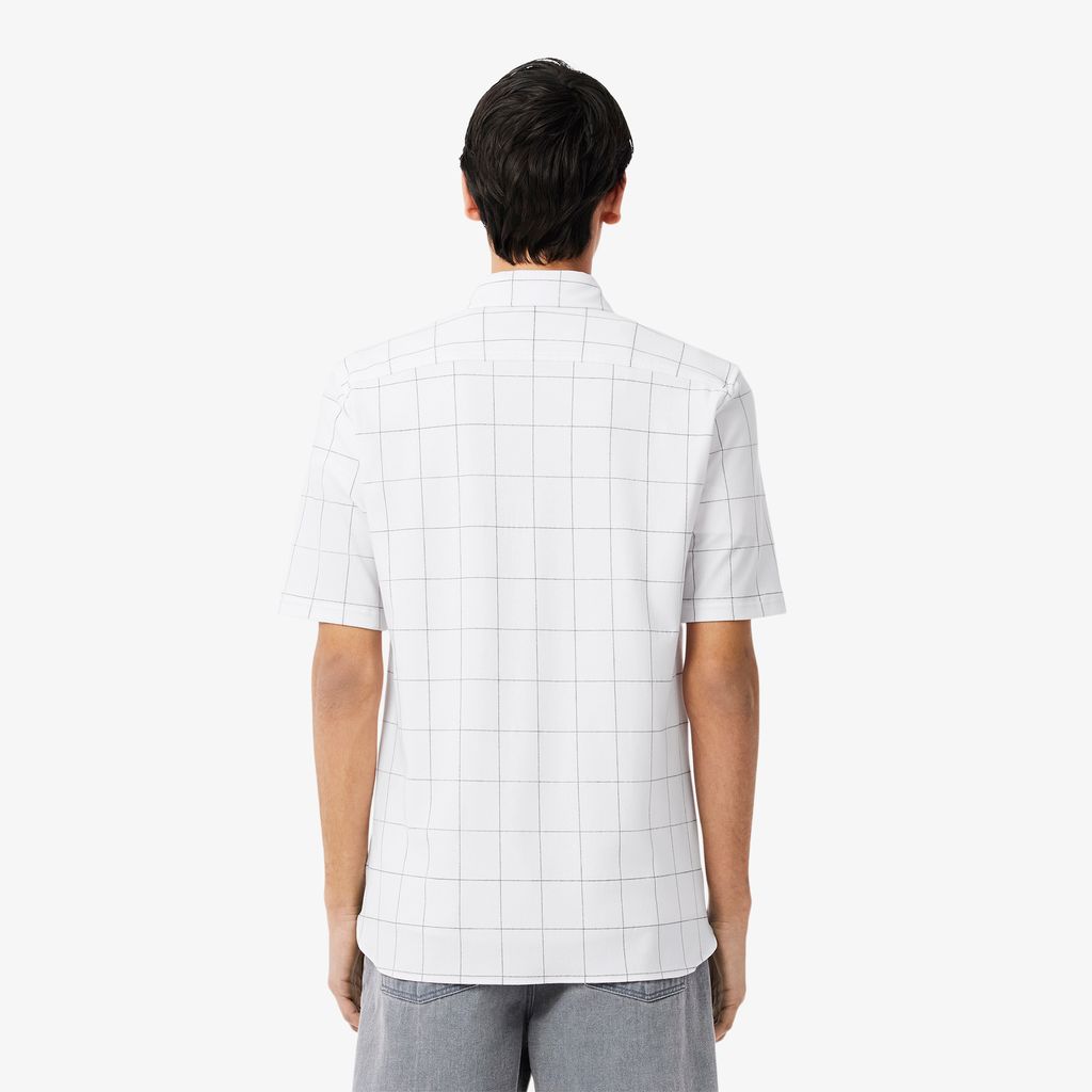 Áo Sơ Mi Lacoste Nam Họa Tiết Caro Lớn