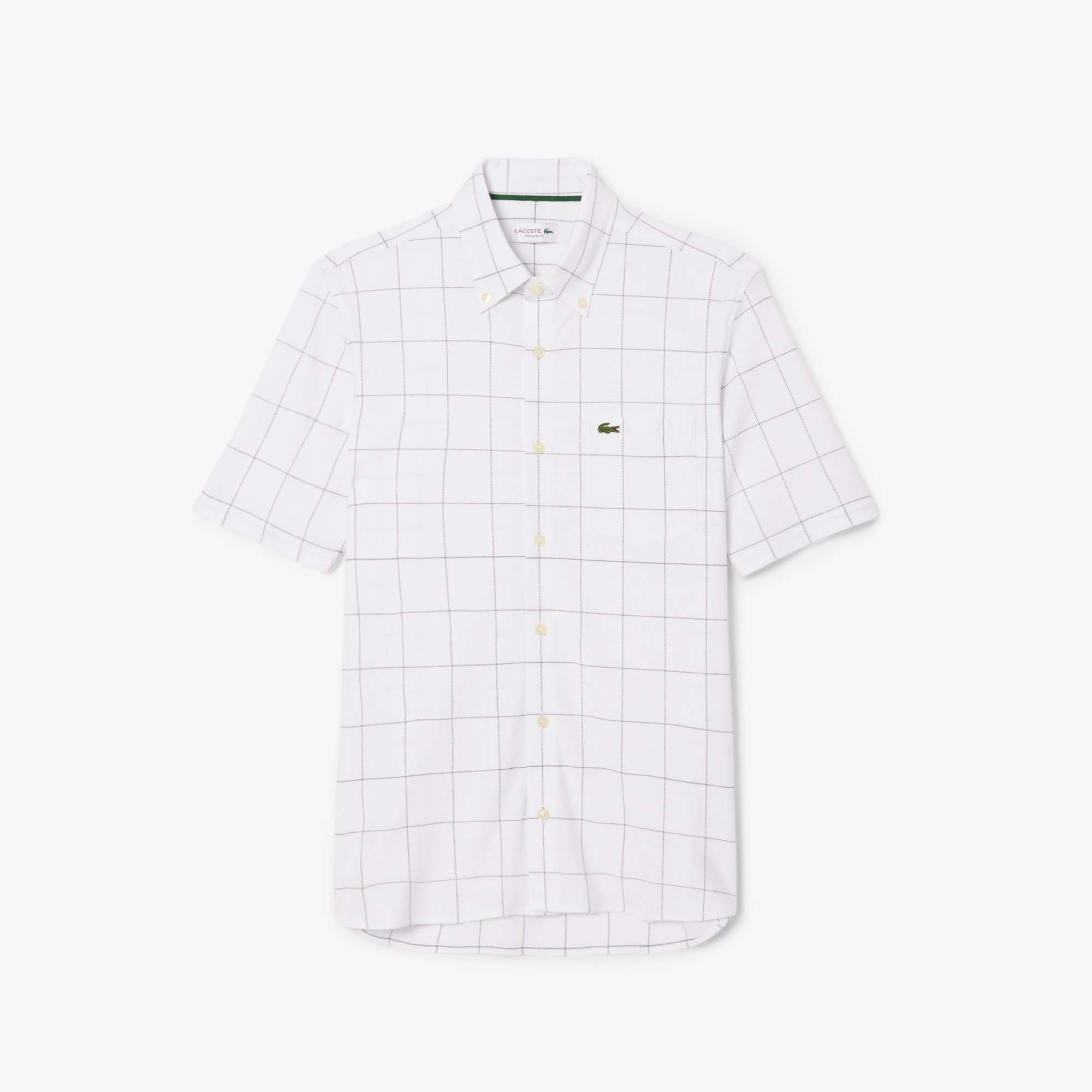 Áo Sơ Mi Lacoste Nam Họa Tiết Caro Lớn