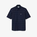 Áo Sơ Mi Lacoste Nam Họa Tiết Caro Lớn