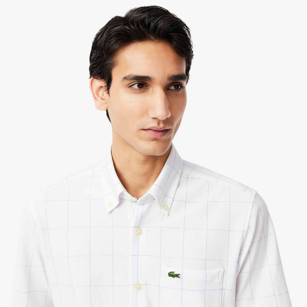 Áo Sơ Mi Lacoste Nam Họa Tiết Caro Lớn