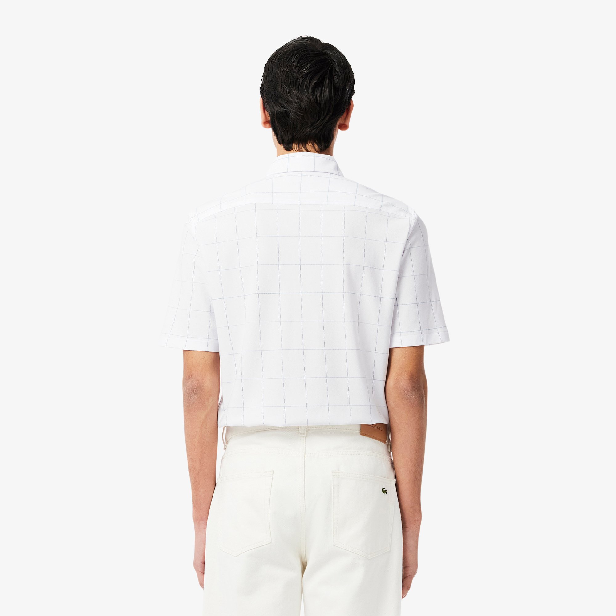 Áo Sơ Mi Lacoste Nam Họa Tiết Caro Lớn