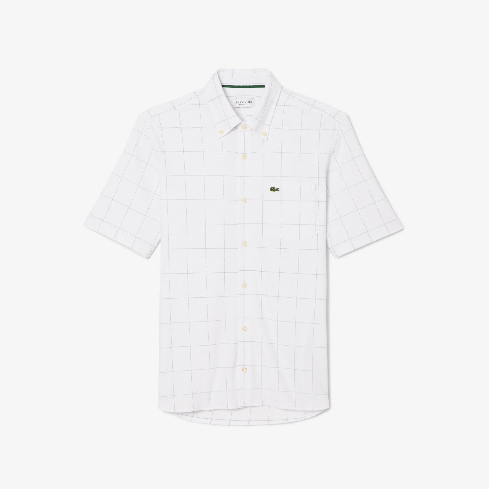 Áo Sơ Mi Lacoste Nam Họa Tiết Caro Lớn