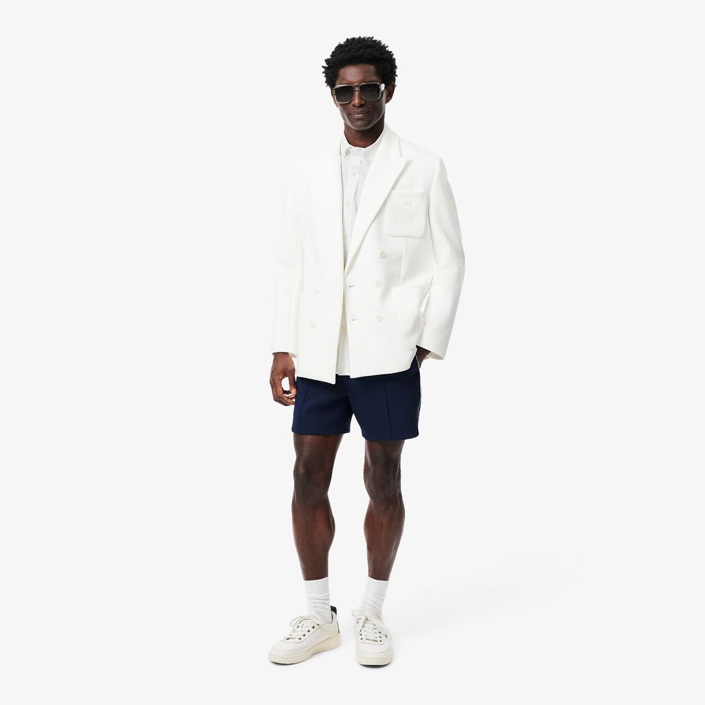 Áo Sơ Mi Lacoste Nam Oxford Họa Tiết In