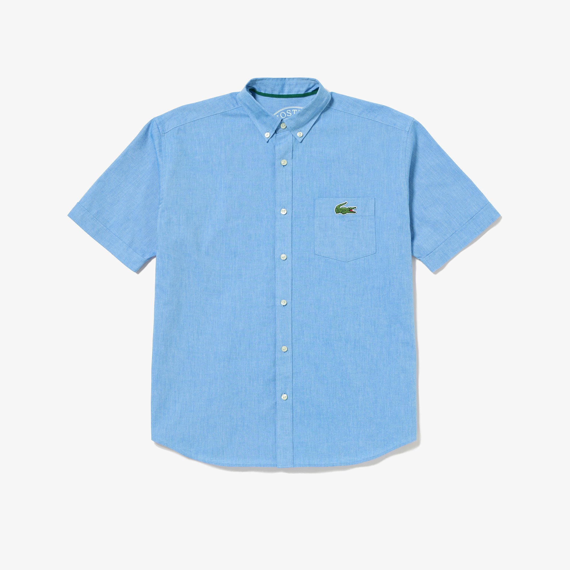 Áo Sơ Mi Lacoste Nam Oxford Họa Tiết In