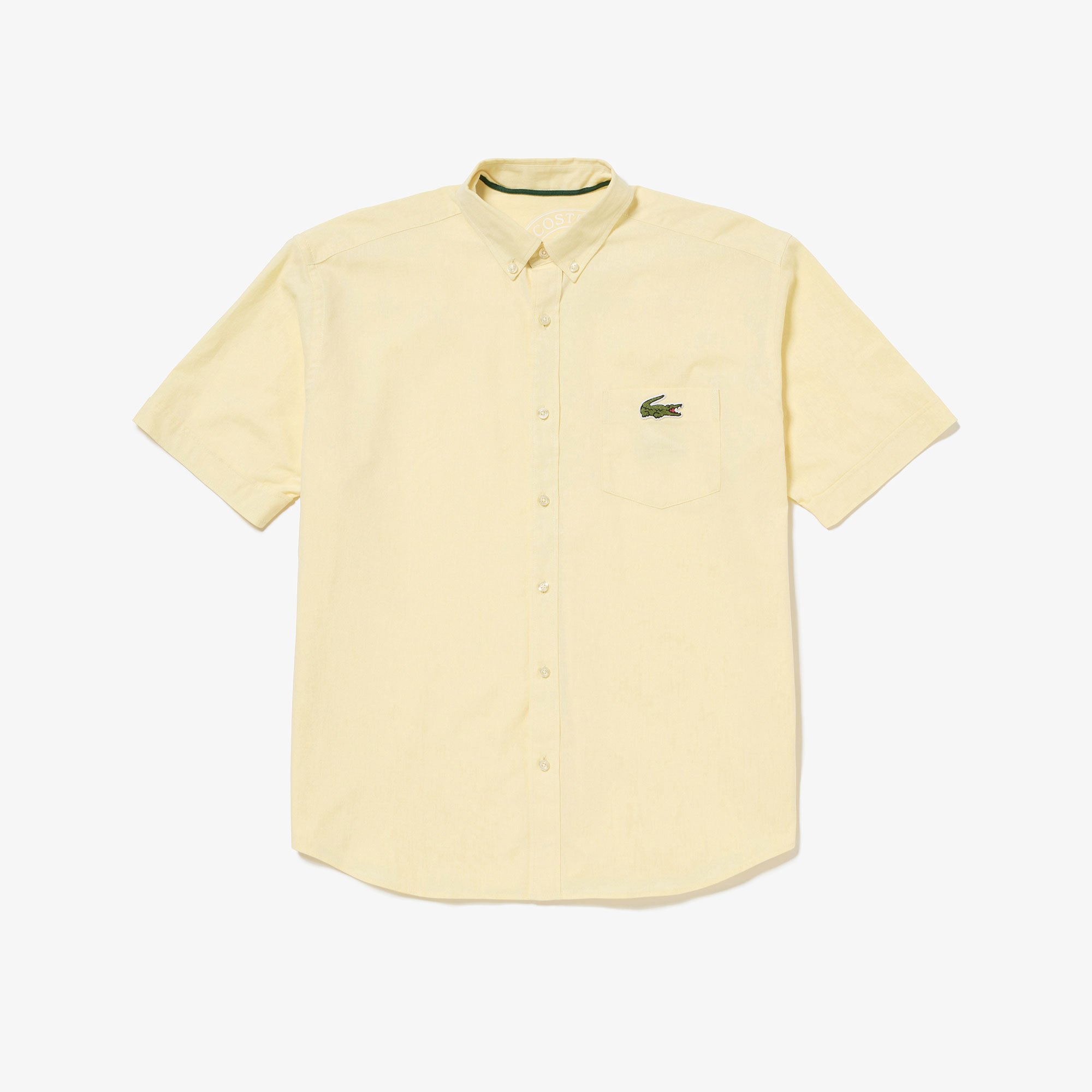 Áo Sơ Mi Lacoste Nam Oxford Họa Tiết In