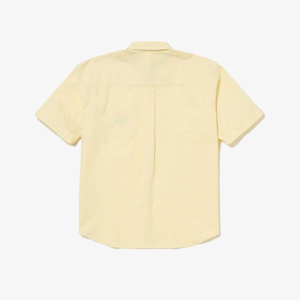 Áo Sơ Mi Lacoste Nam Oxford Họa Tiết In