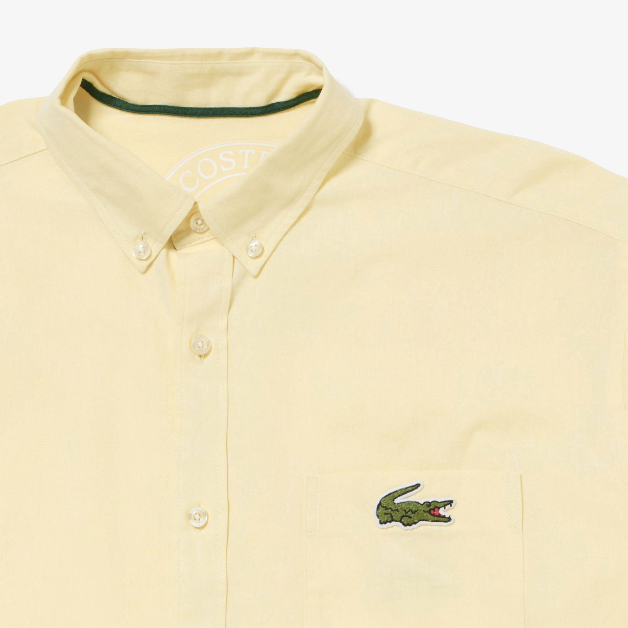 Áo Sơ Mi Lacoste Nam Oxford Họa Tiết In