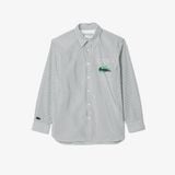 Áo Sơ Mi Lacoste Nam Dáng Rộng Có Huy Hiệu Cá Sấu