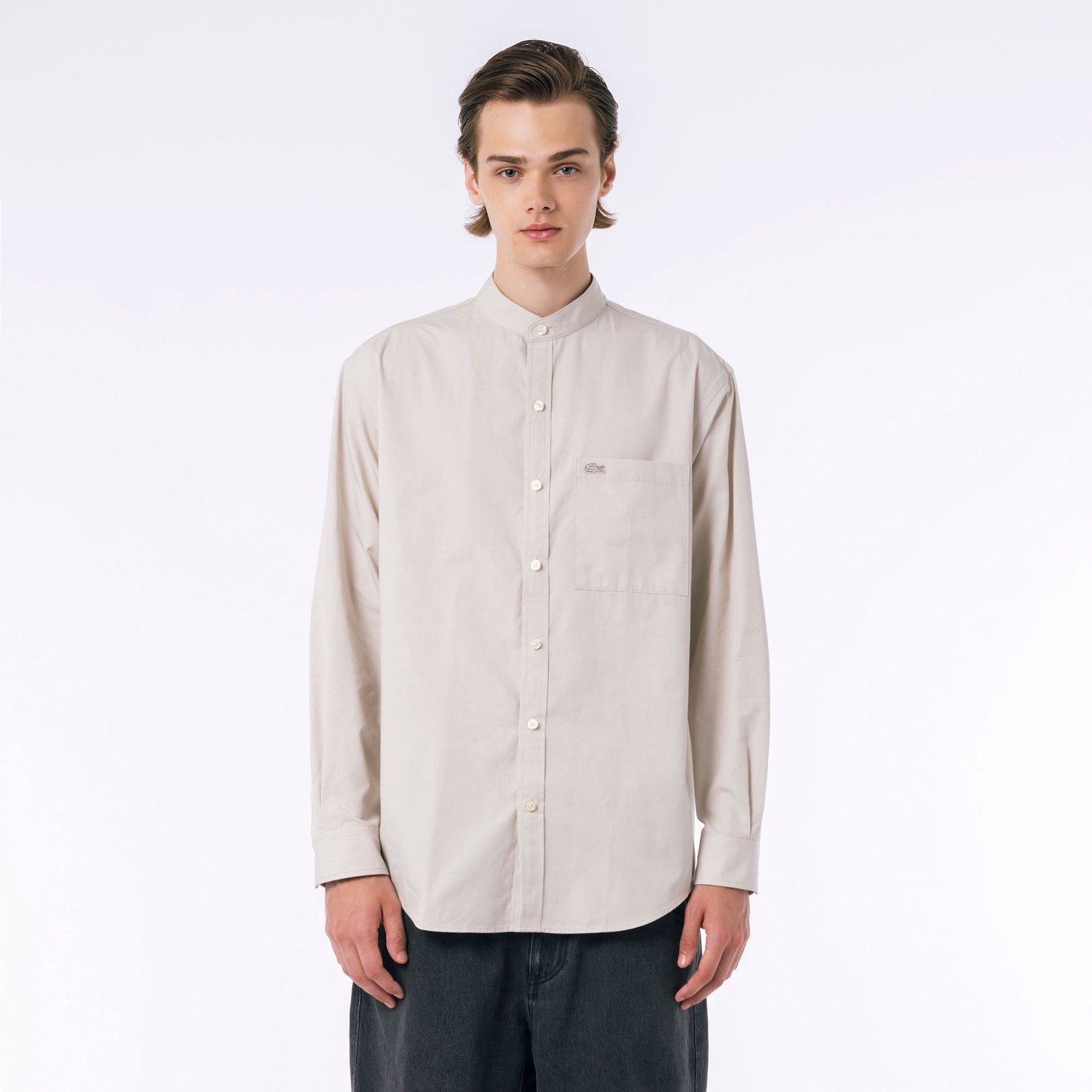 Áo Sơ Mi Lacoste Nam Cổ Đứng