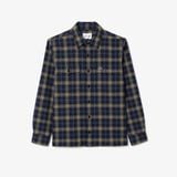 Áo Sơ Mi Lacoste Nam Oversize Kẻ Ca Rô
