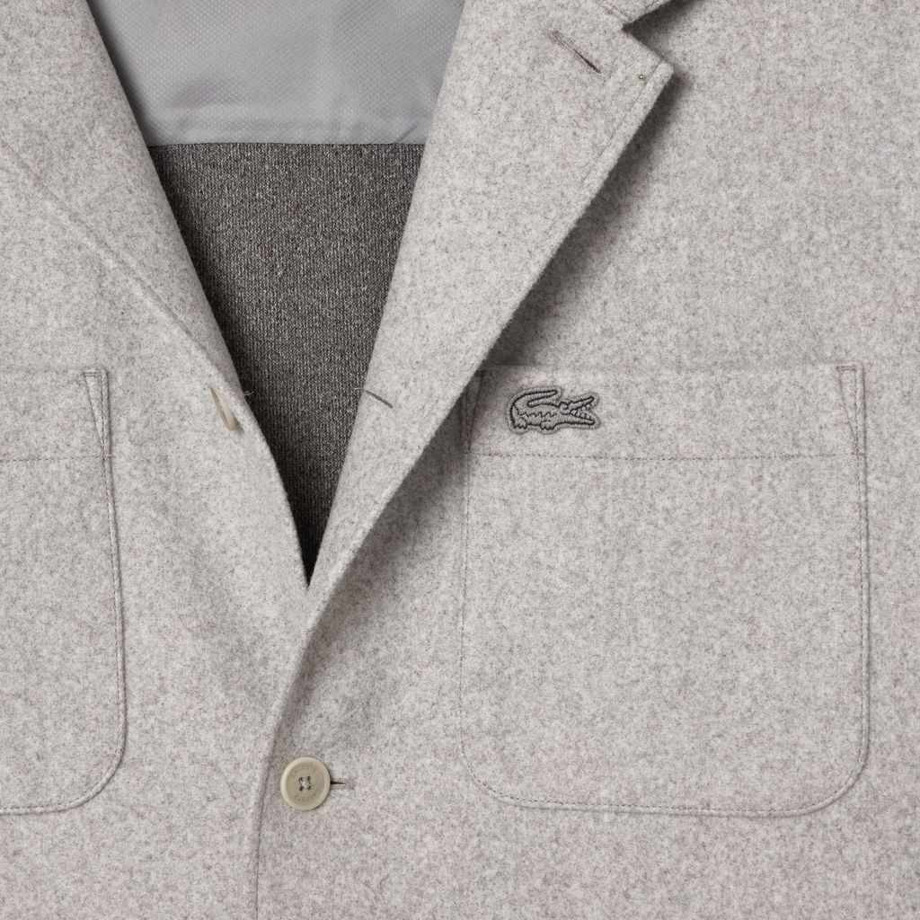Áo Sơ Mi Lacoste Nam Oversize Chất Liệu Vải Flannel