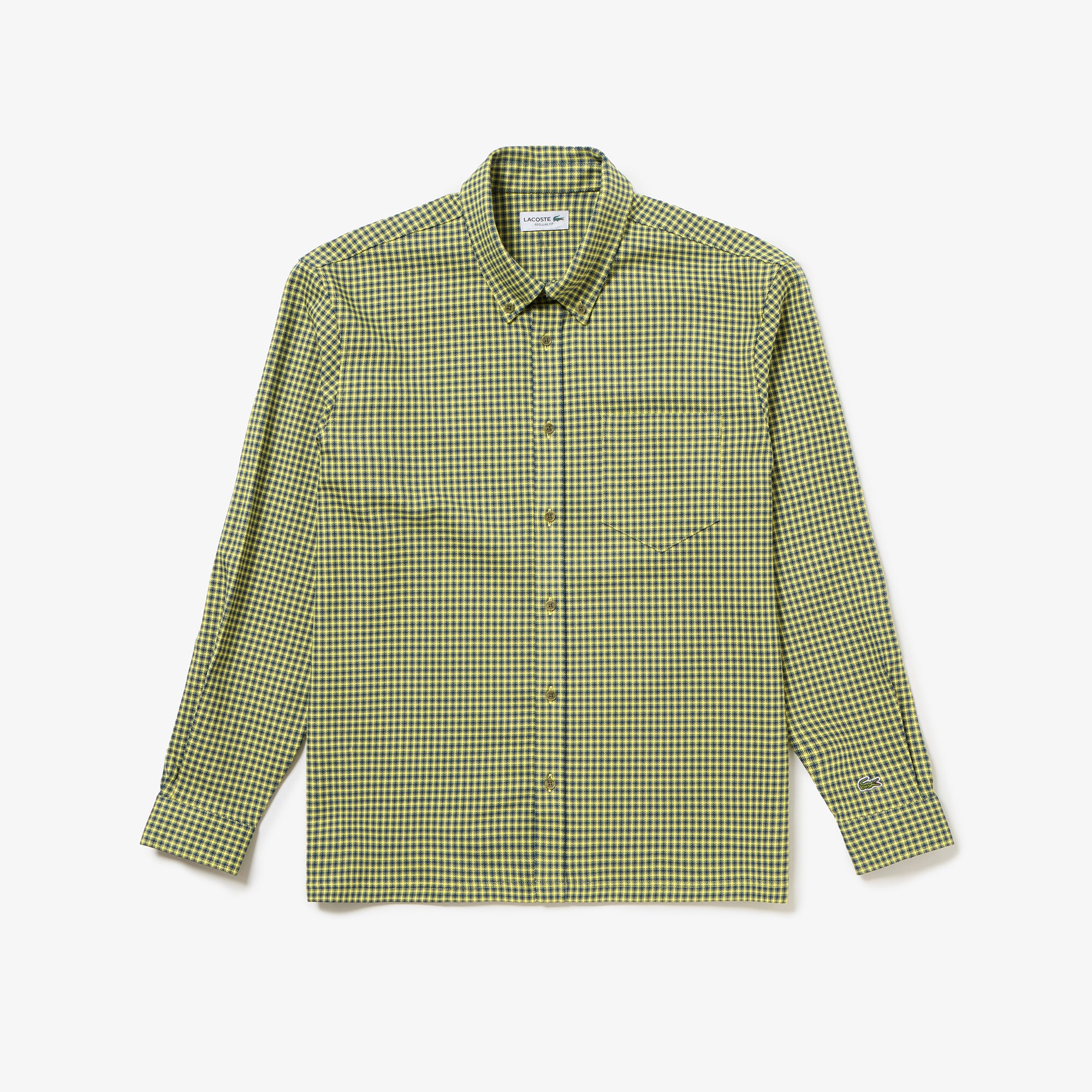 Áo Sơ Mi Lacoste Nam Dáng Suông Kẻ Sọc