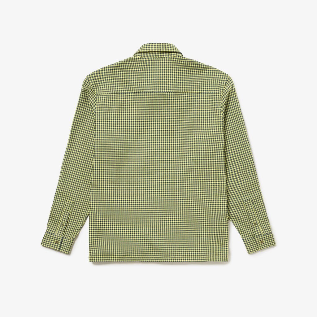 Áo Sơ Mi Lacoste Nam Dáng Suông Kẻ Sọc
