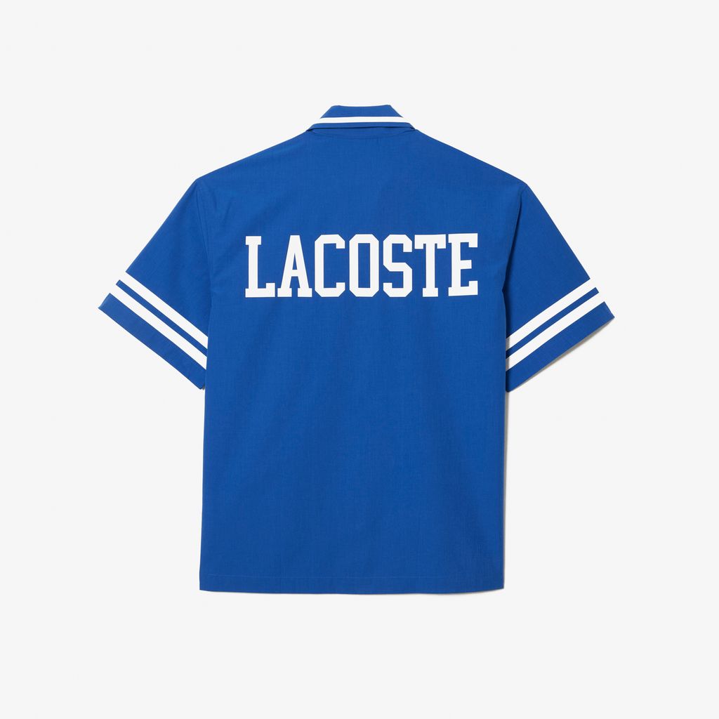 Áo Sơ Mi Lacoste Nam Dáng Rộng In Mặt Sau