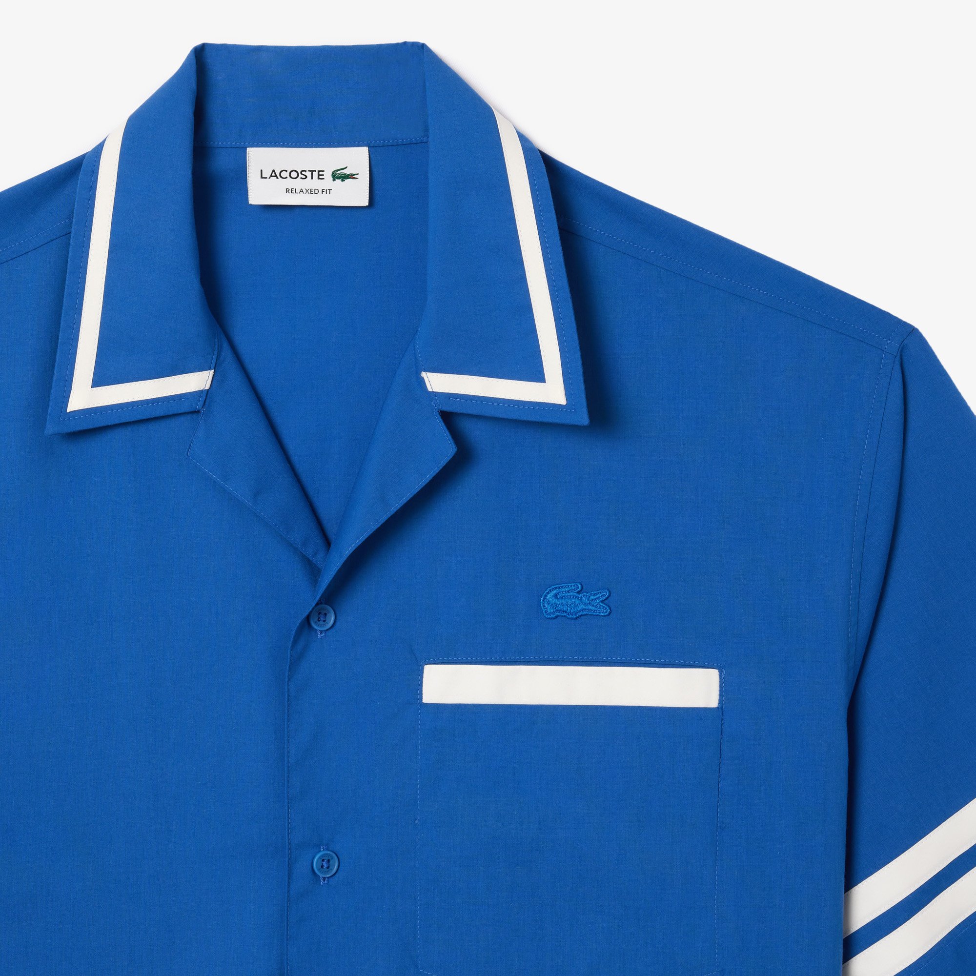 Áo Sơ Mi Lacoste Nam Dáng Rộng In Mặt Sau