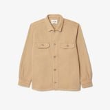 Áo Sơ Mi Lacoste Nam Oversize Có Túi Chất Liệu Vải Denim