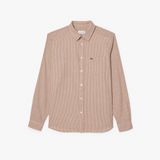 Áo Sơ Mi Lacoste Nam Dáng Suông Kẻ Caro Túi Trước Ngực