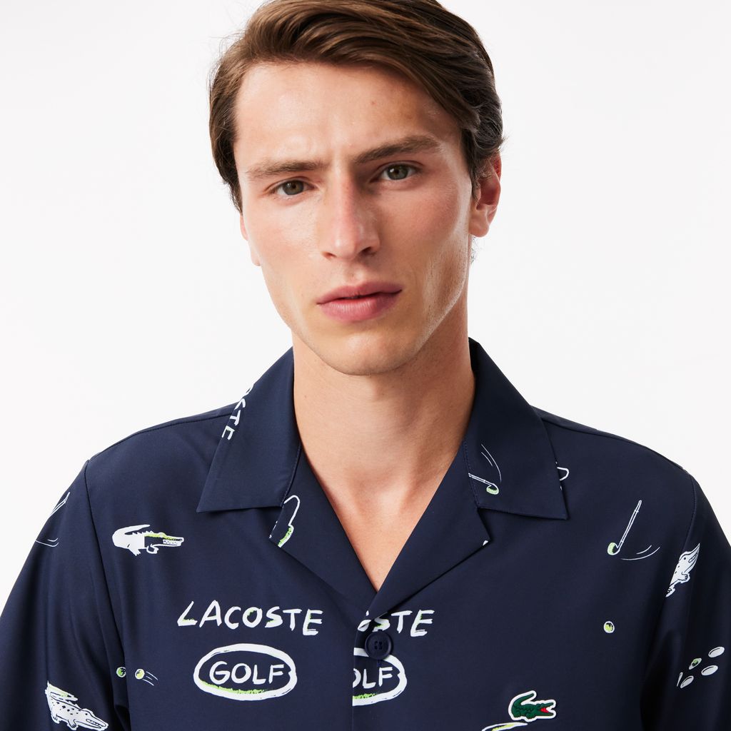 Áo Sơ Mi Golf Hawaii Lacoste Nam Chống Tia UV