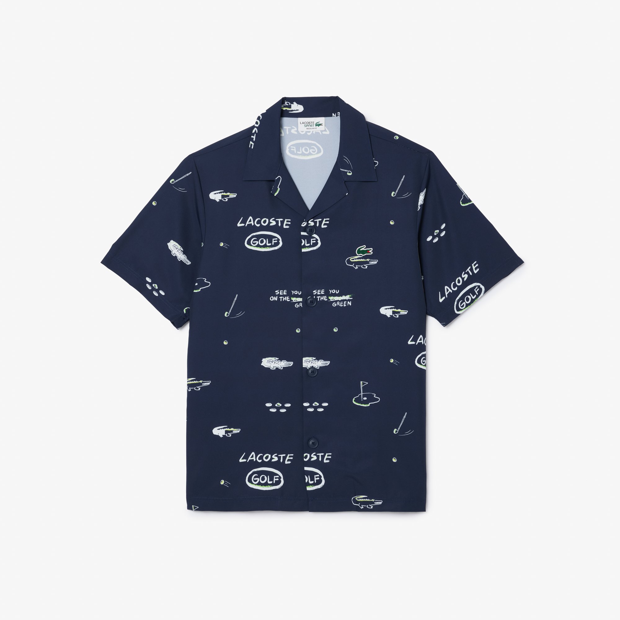 Áo Sơ Mi Golf Hawaii Lacoste Nam Chống Tia UV