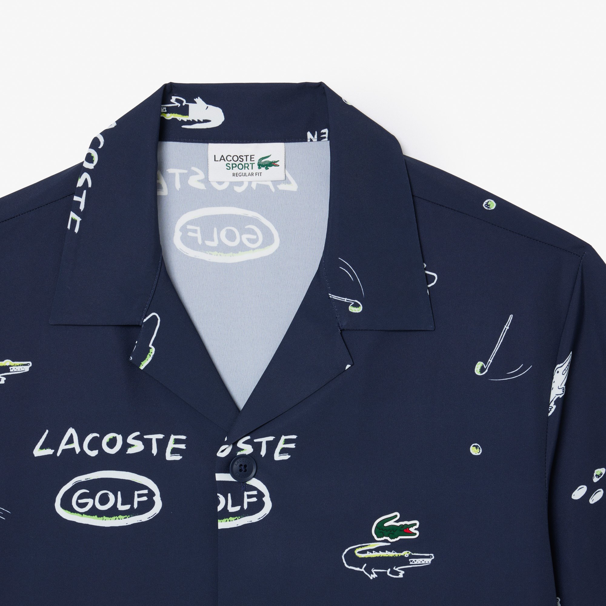 Áo Sơ Mi Golf Hawaii Lacoste Nam Chống Tia UV