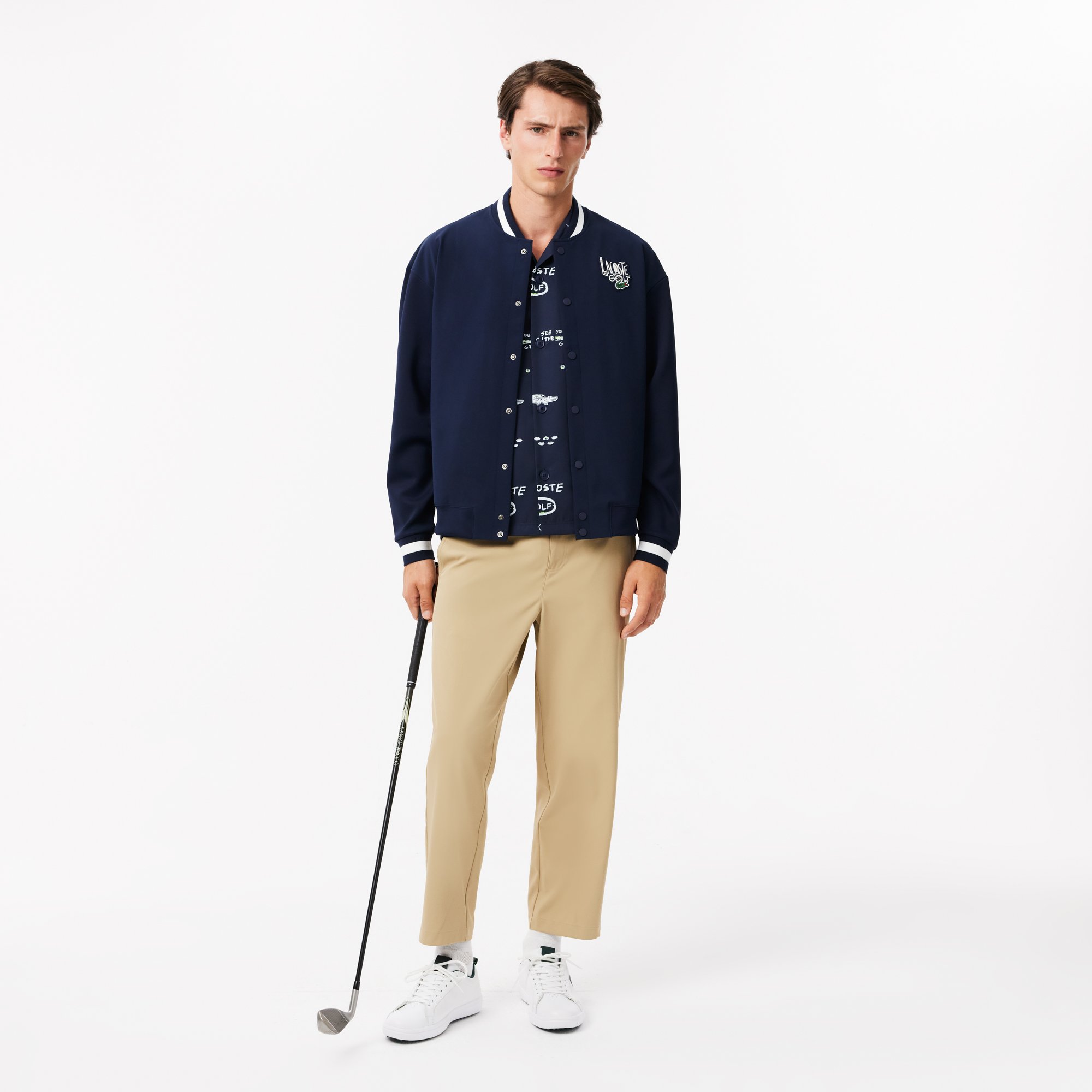 Áo Sơ Mi Golf Hawaii Lacoste Nam Chống Tia UV