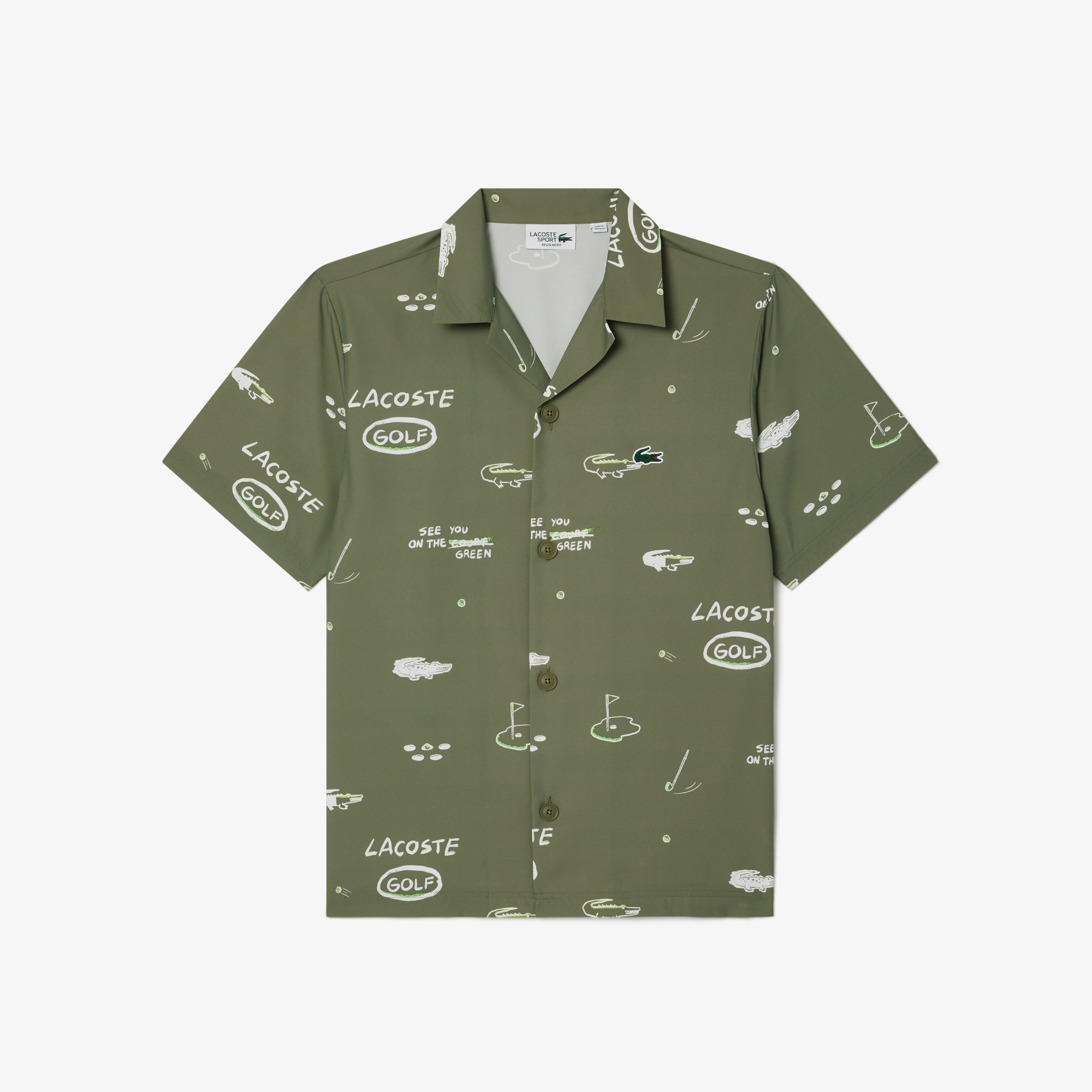 Áo Sơ Mi Golf Hawaii Lacoste Nam Chống Tia UV