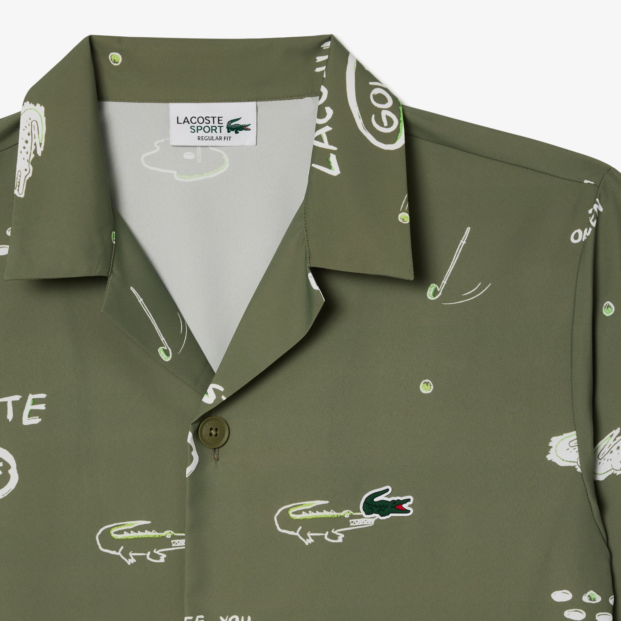 Áo Sơ Mi Golf Hawaii Lacoste Nam Chống Tia UV
