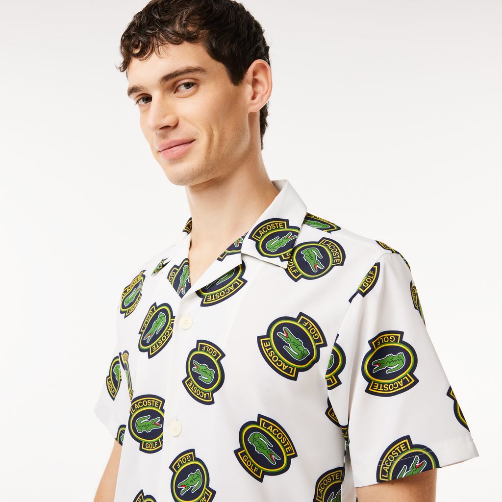 Áo Sơ Mi Golf Hawaii Lacoste Nam Chống Tia UV