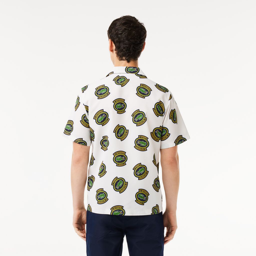 Áo Sơ Mi Golf Hawaii Lacoste Nam Chống Tia UV