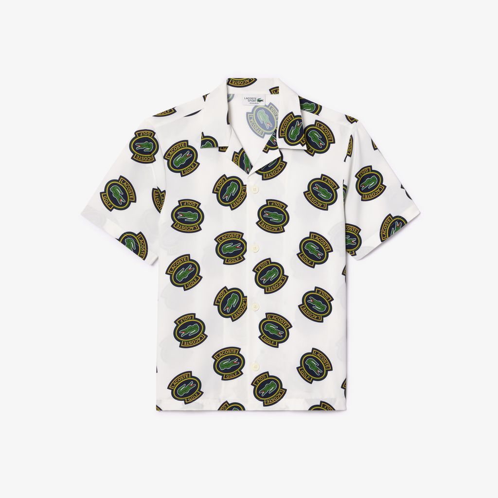 Áo Sơ Mi Golf Hawaii Lacoste Nam Chống Tia UV