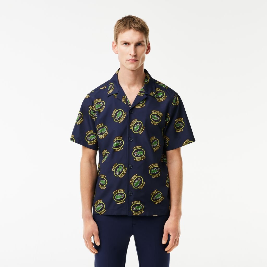 Áo Sơ Mi Golf Hawaii Lacoste Nam Chống Tia UV