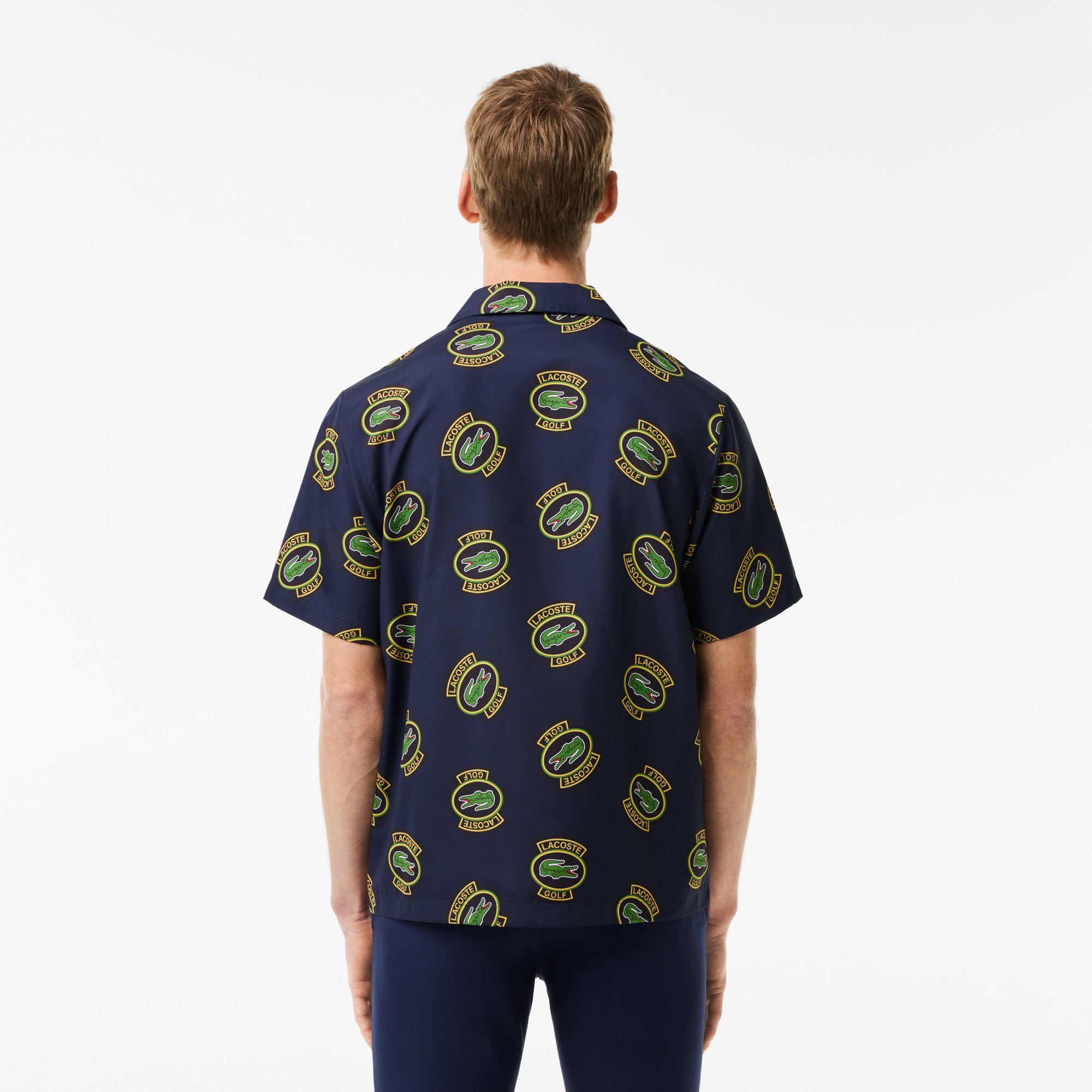 Áo Sơ Mi Golf Hawaii Lacoste Nam Chống Tia UV