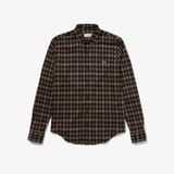Áo Sơ Mi Lacoste Nam Kẻ Caro Jacquard