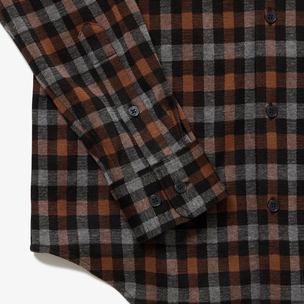 Áo Sơ Mi Lacoste Nam Kẻ Caro Jacquard