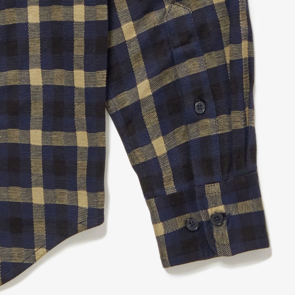 Áo Sơ Mi Lacoste Nam Kẻ Caro Jacquard