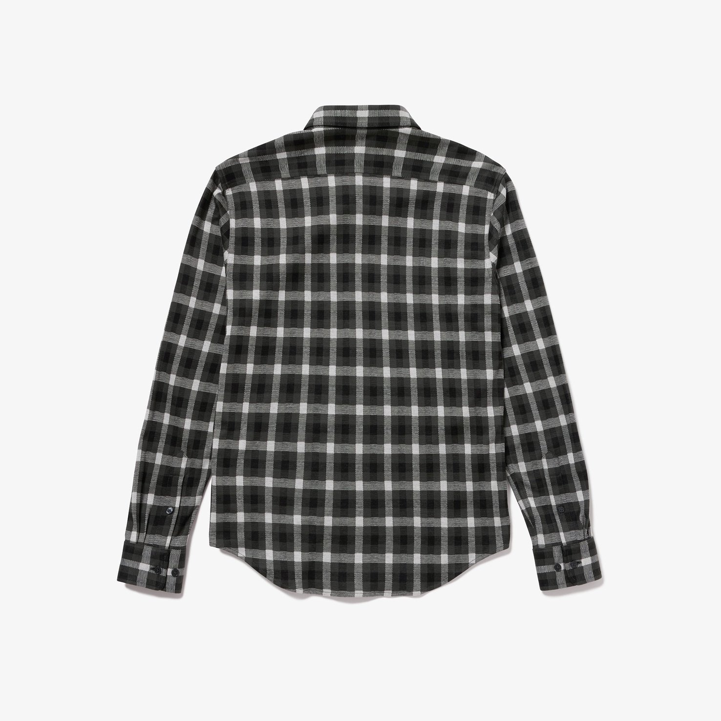 Áo Sơ Mi Lacoste Nam Kẻ Caro Jacquard