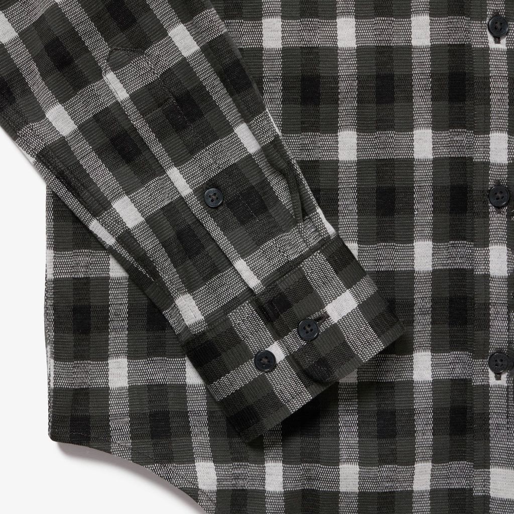 Áo Sơ Mi Lacoste Nam Kẻ Caro Jacquard