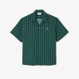 Áo Sơ Mi Lacoste Nam Tay Ngắn Dáng Rộng