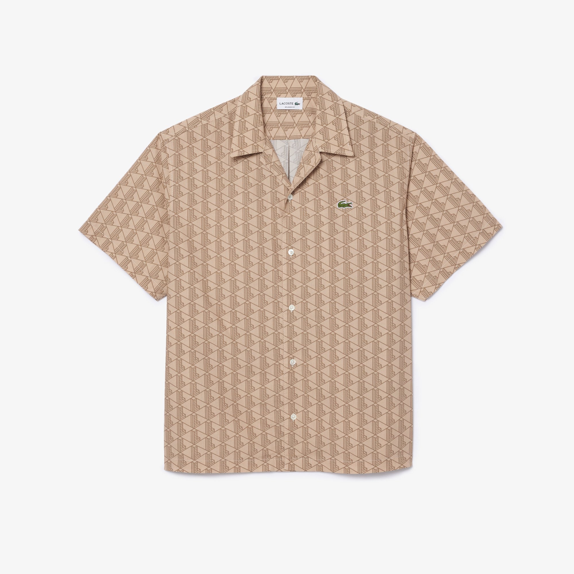 Áo Sơ Mi Lacoste Nam Tay Ngắn Dáng Rộng